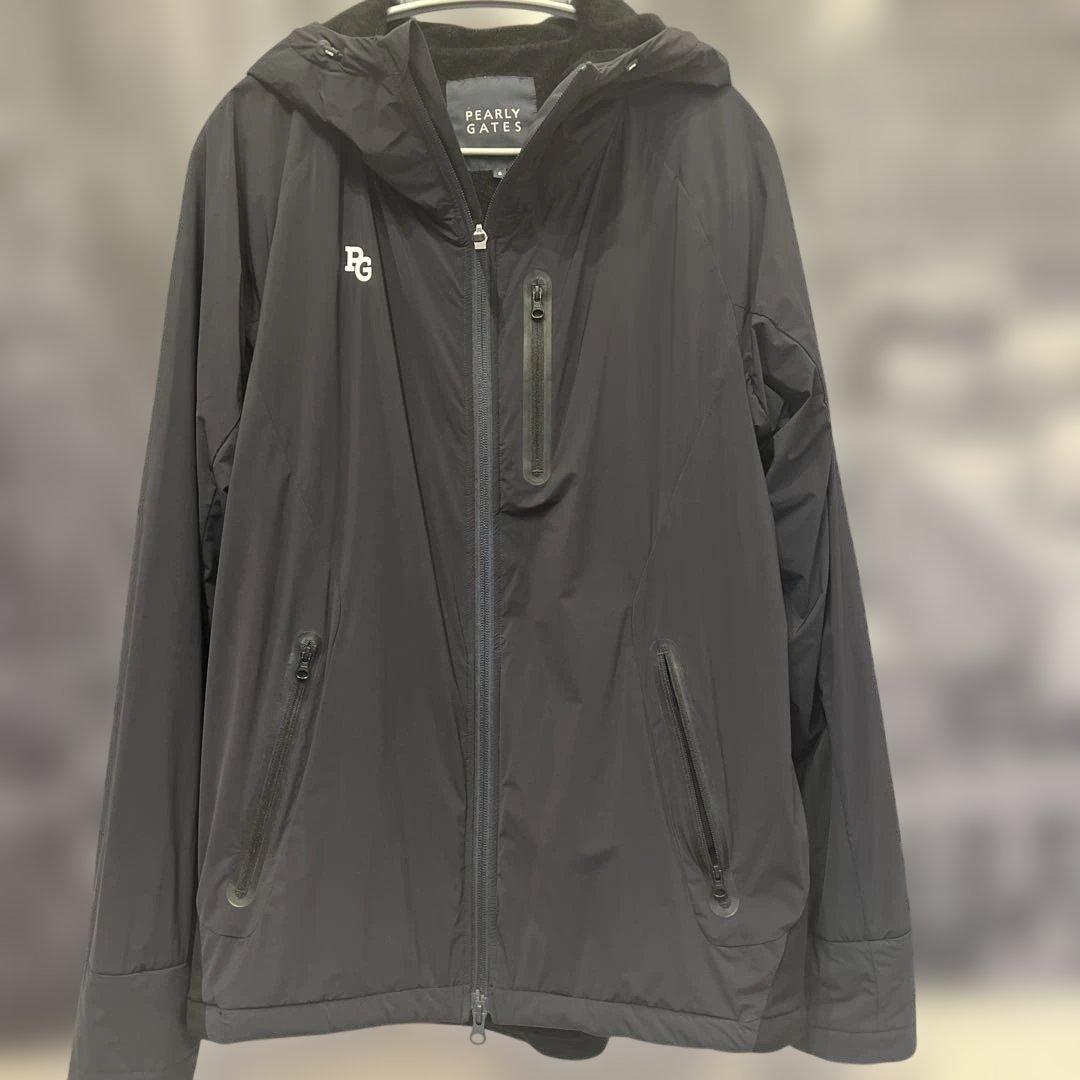 パーリーゲイツ　フード付きアウター　ブラック　美品