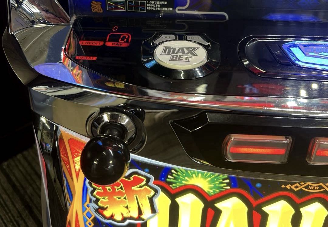 パチスロ「新ハナビ」不要機付　　送料無料 パチスロ実機