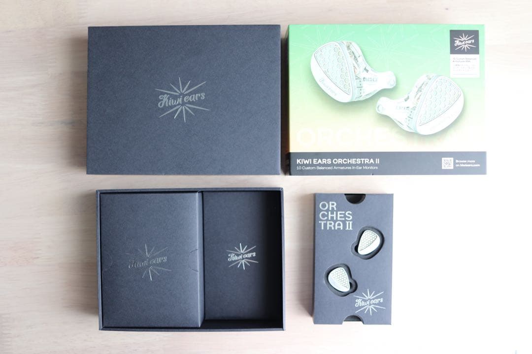 Kiwi Ears Orchestra II 有線イヤホン　Kiwiears