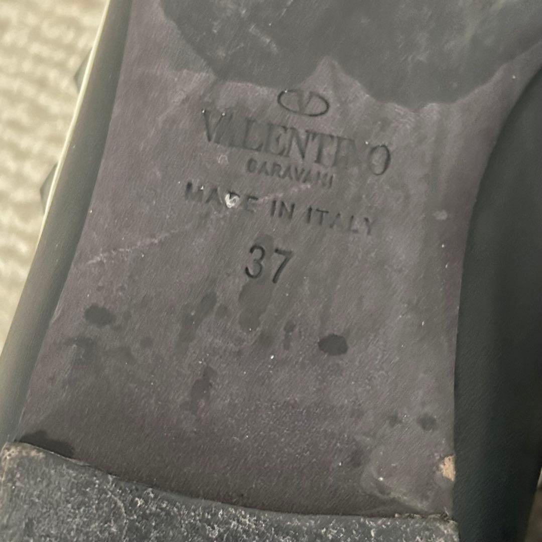 VALENTINO ヴァレンティノ フラットシューズ パンプス 24cm 37