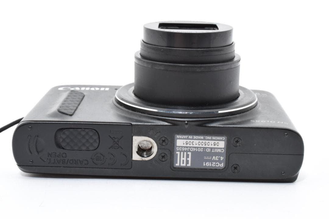 Canon PowerShot SX610 HS ブラック デジタルカメラ