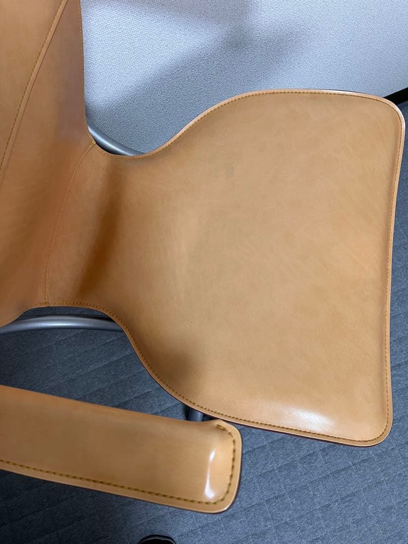 KARIMOKU/合成皮革/デスクチェア1p