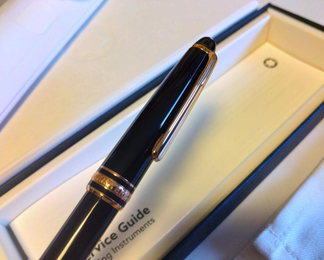 モンブラン ボールペン マイスターシュテュック レッドゴールド クラシック