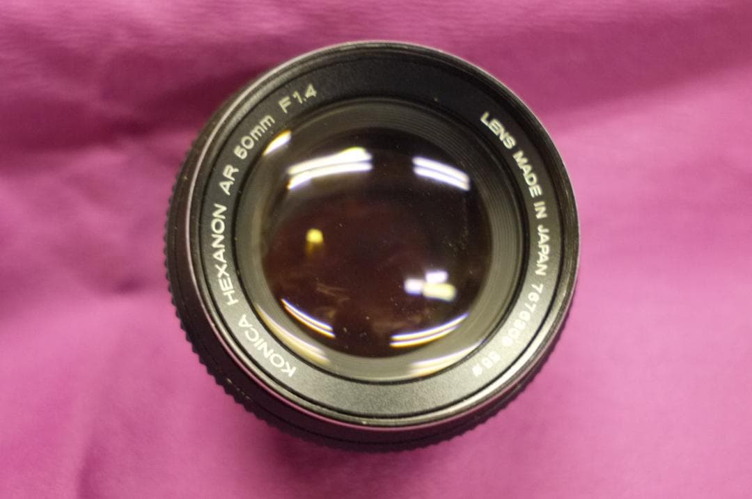 コニカオートリフレックスニューT3　５０ミリF1.4付き　HCアダプター付き