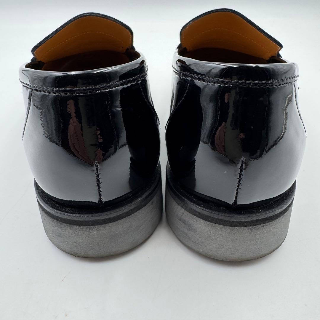 美品✨Paraboot ローファー　ブラック　エナメル　23cm