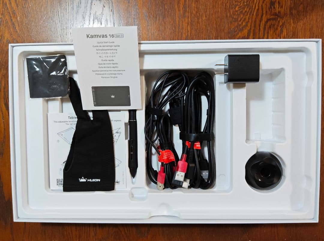 液タブ・ペンタブ HUION Kamvas 16 (Gen 3)