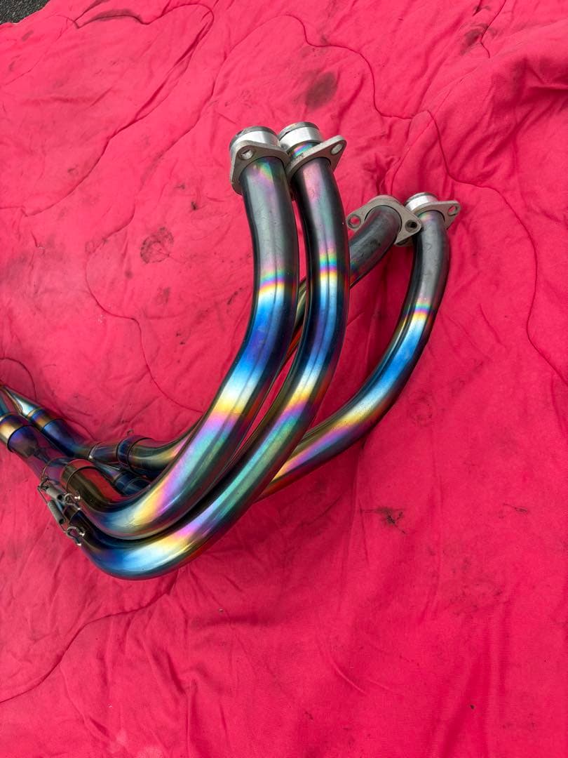 CBR1000XX チタンフルエキ　マフラー　プロドラッグ