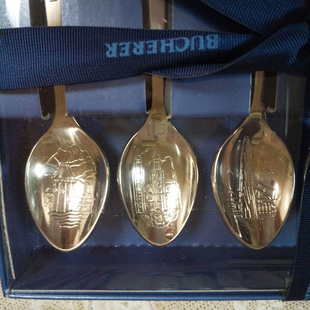 BUCHERER (ブヘラ) ROLEXロゴ スプーンセット 6本