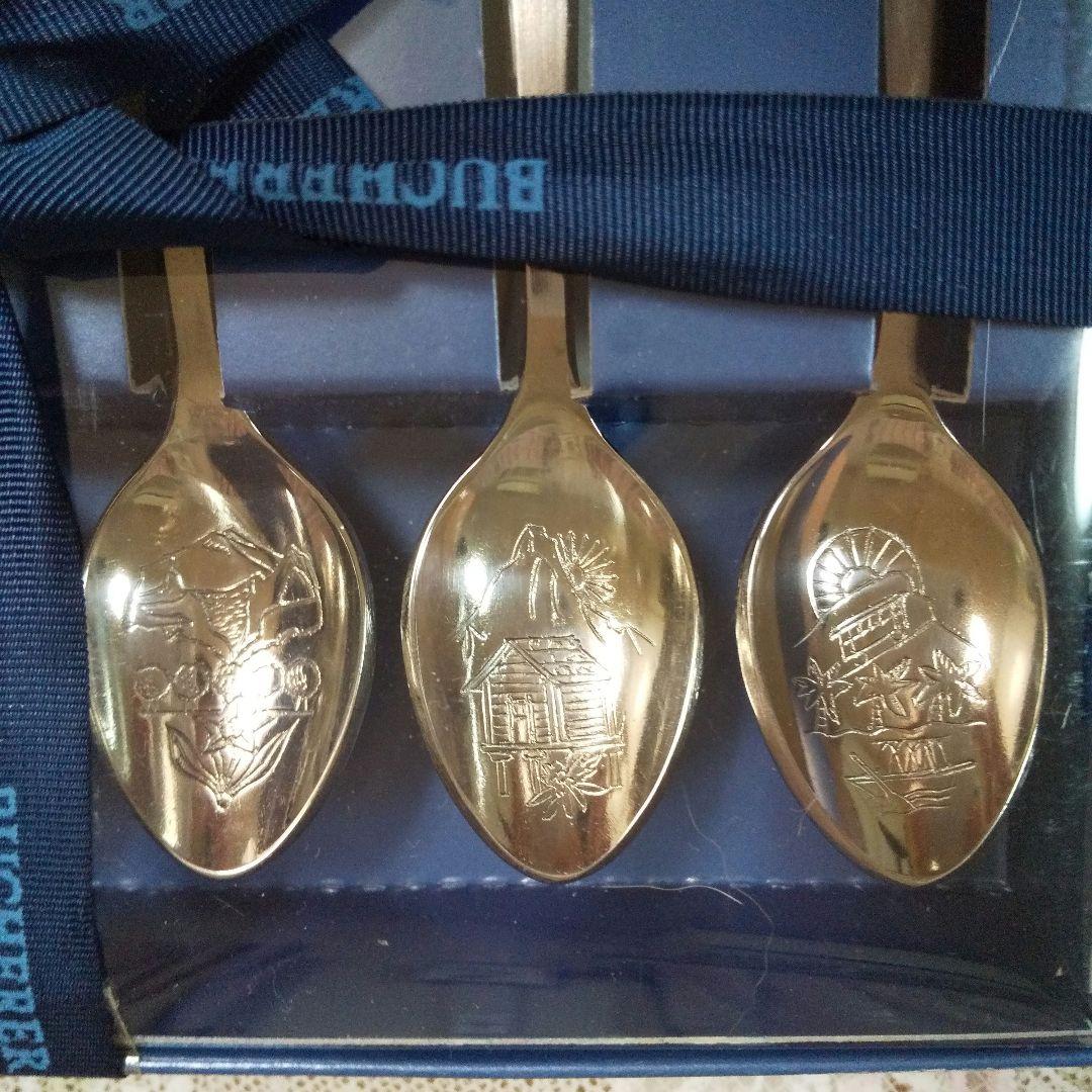 BUCHERER (ブヘラ) ROLEXロゴ スプーンセット 6本