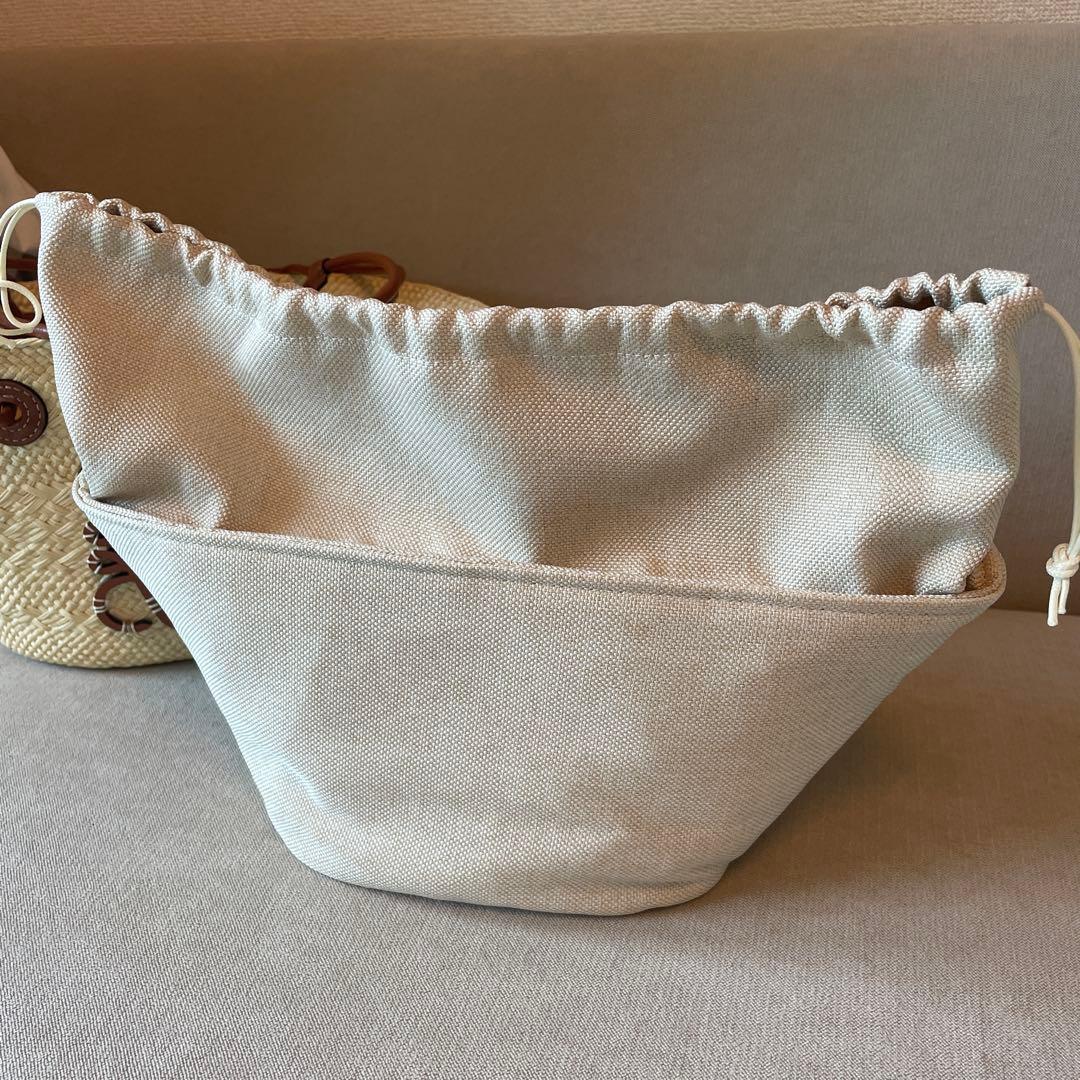 【美品】ロエベ アナグラム　バスケットバッグ　スモール　かごバッグ