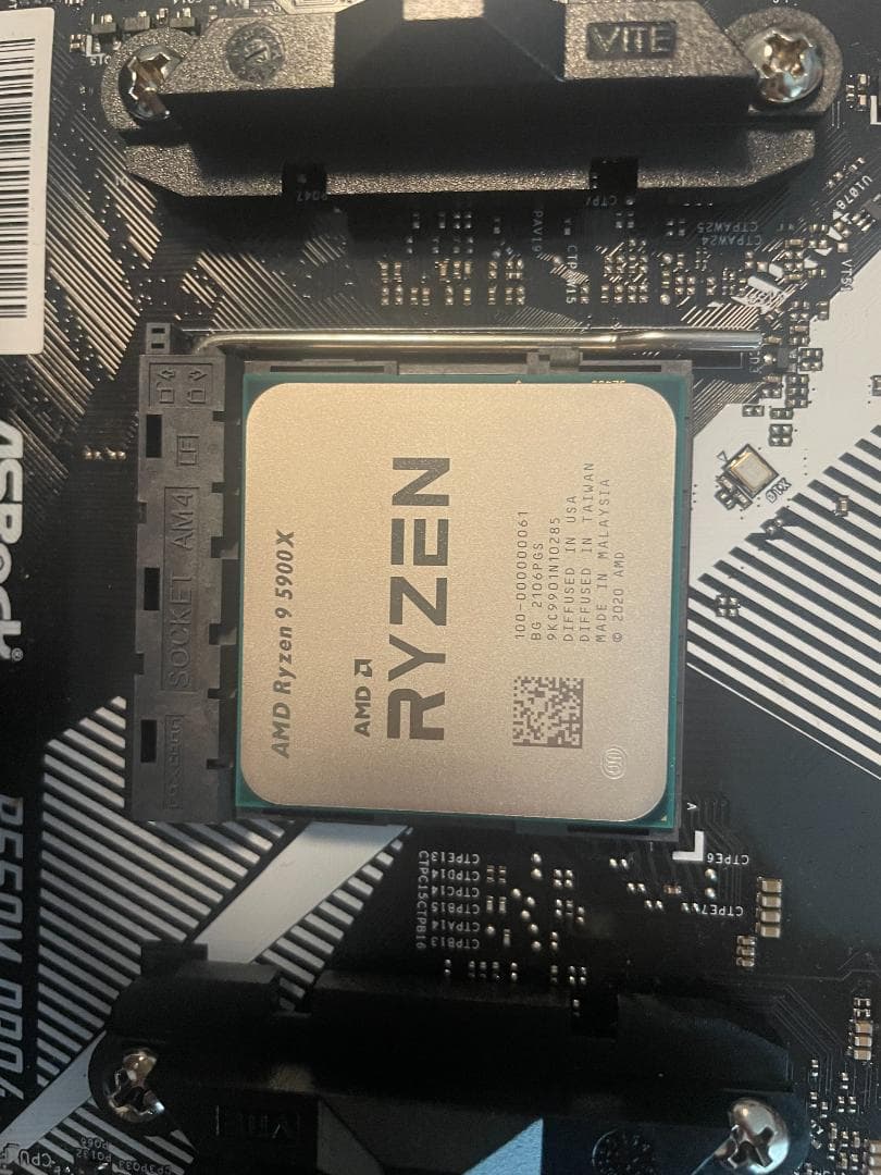 Ryzen 9 5900X CPU +マザーボード + 96GBメモリ