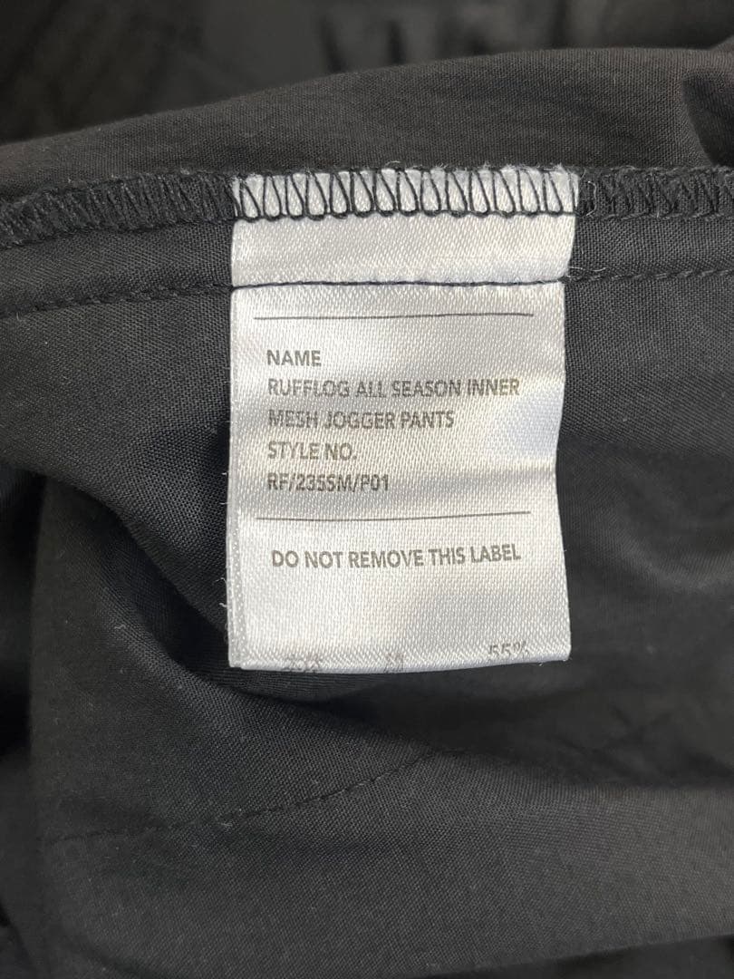 RUFFLOG ラフロッグ ストレッチパンツ 黒L