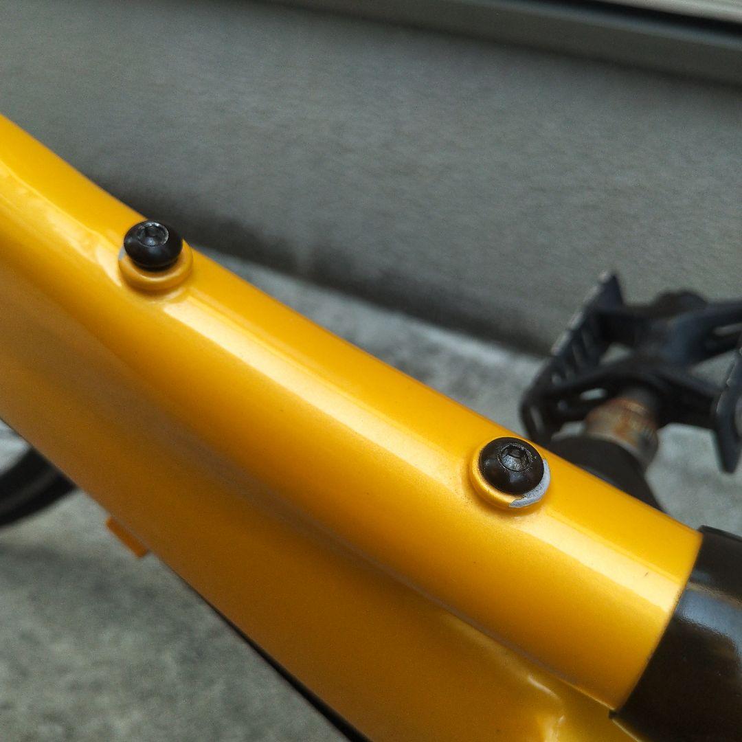 本日限定価格☆DAHON visc evo☆マンゴーオレンジ☆MKSペダル