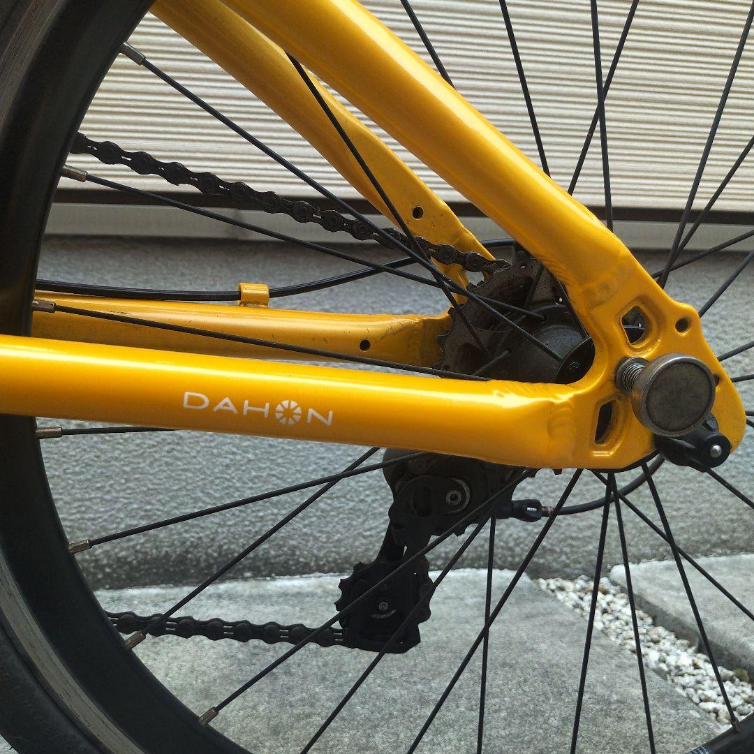 本日限定価格☆DAHON visc evo☆マンゴーオレンジ☆MKSペダル