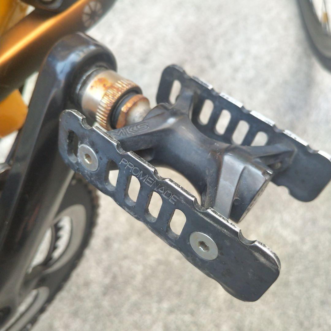 本日限定価格☆DAHON visc evo☆マンゴーオレンジ☆MKSペダル