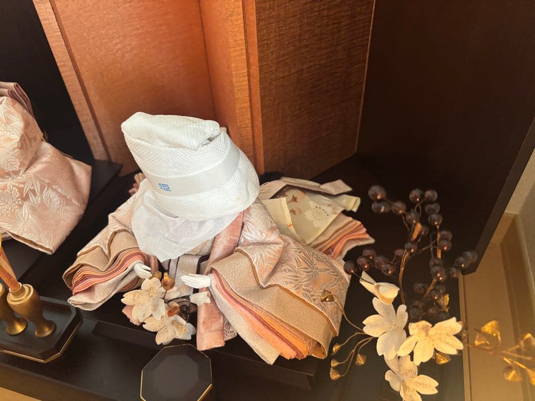 お雛様 オルゴール 節句用飾り布 ちゃんちゃんこ セット