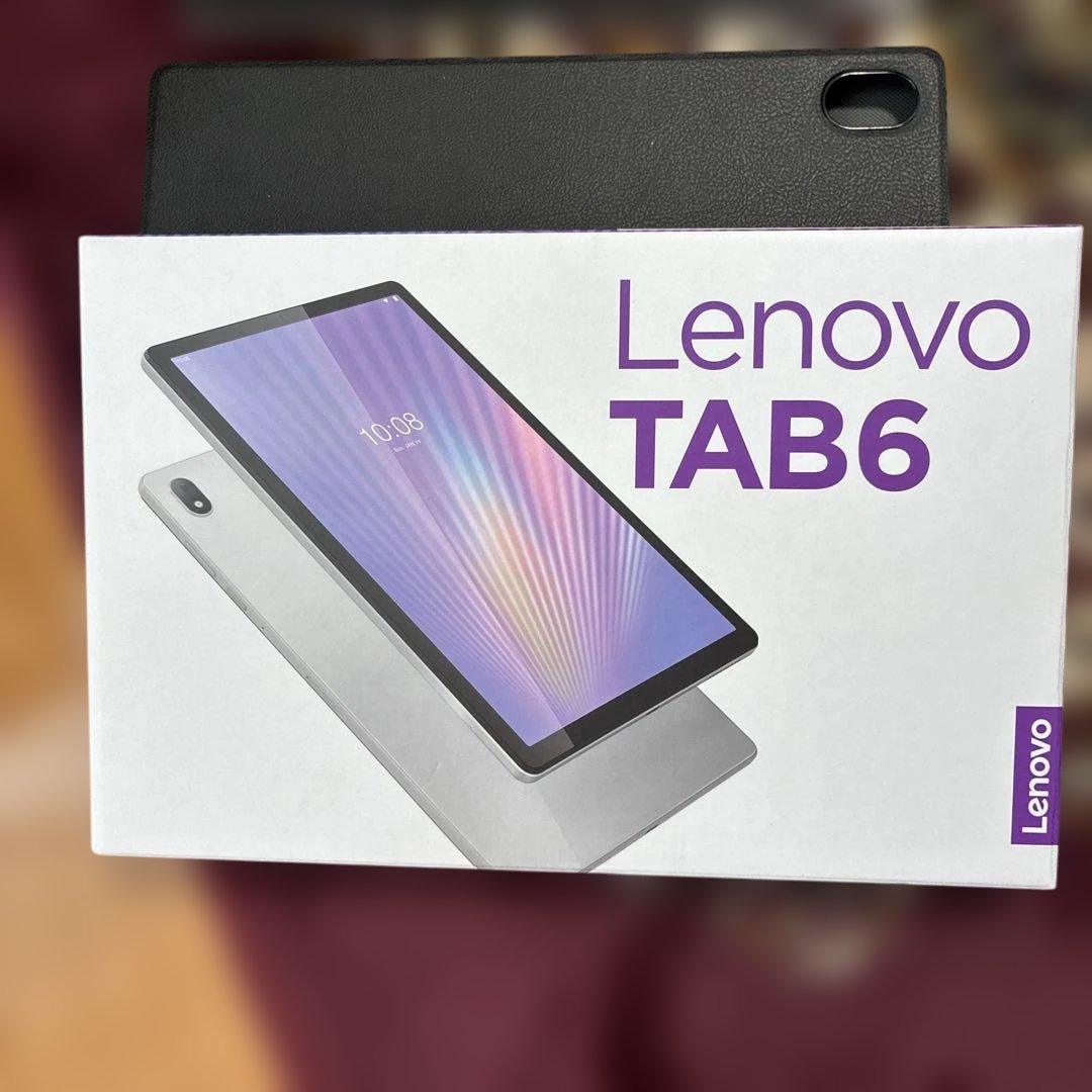［美品］Lenovo TAB6 タブレット 本体 カバー付き