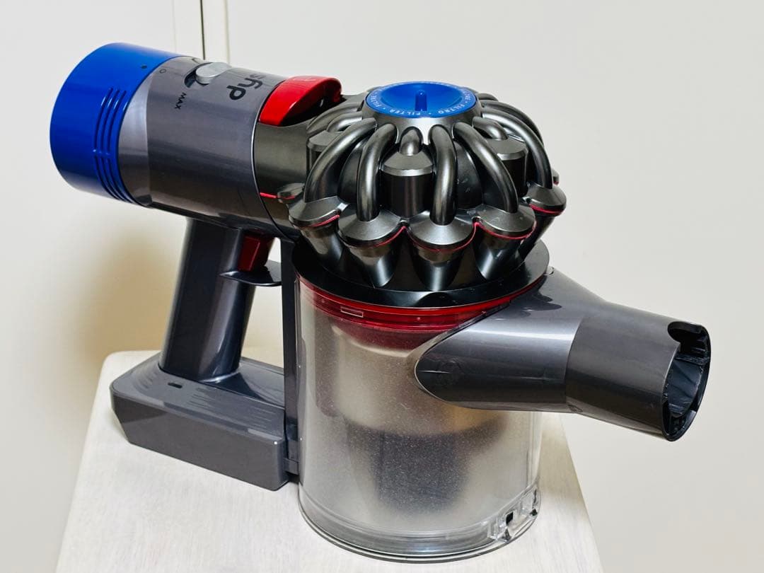 【完全分解洗浄品】ダイソン SV10 マキタ18Vバッテリー仕様 ノズル2個付