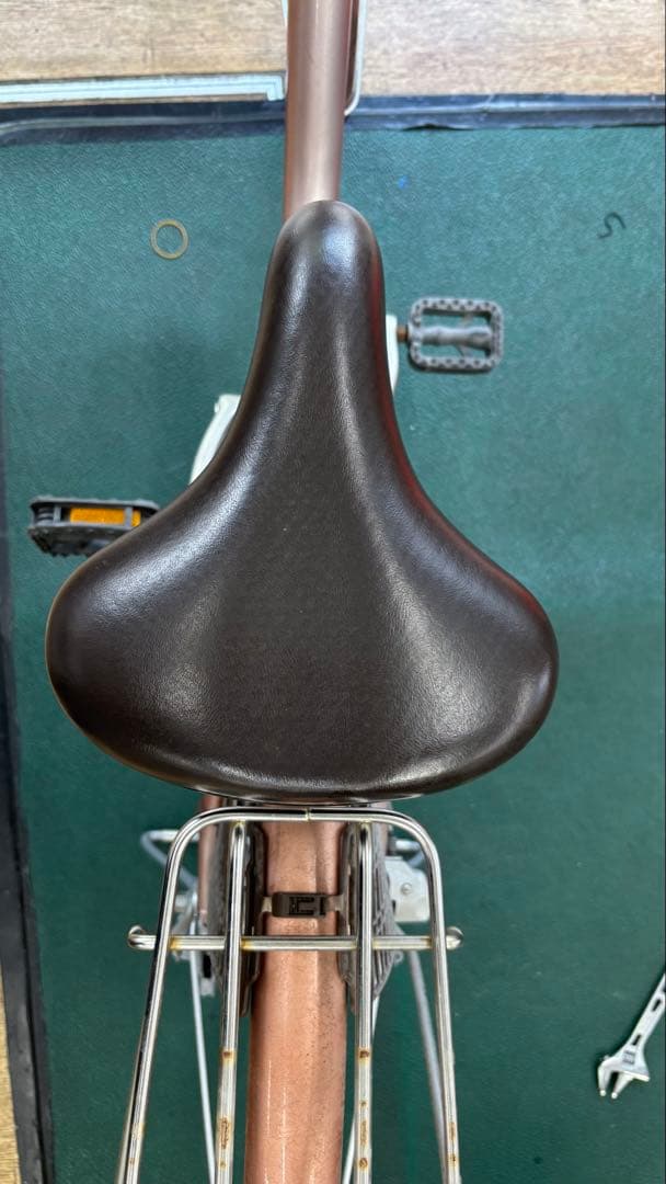 訳アリ ブリヂストン ママチャリ シティサイクル ピンク 24インチ 3段ギア