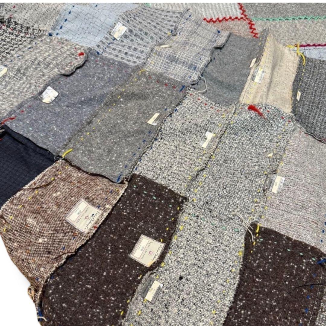 ラグ・カーペット Vintage Dead Stock Fabric Patchwork Rug