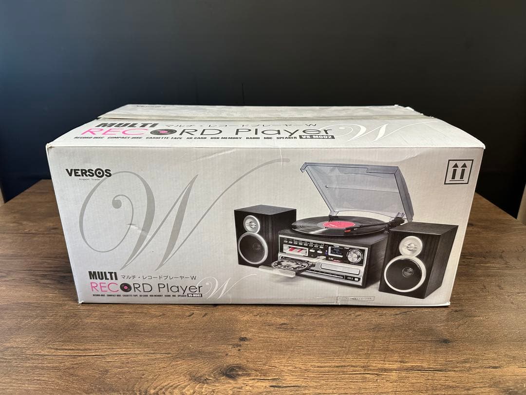 VERSOS VS-M002 マルチレコードプレーヤー ベルソス