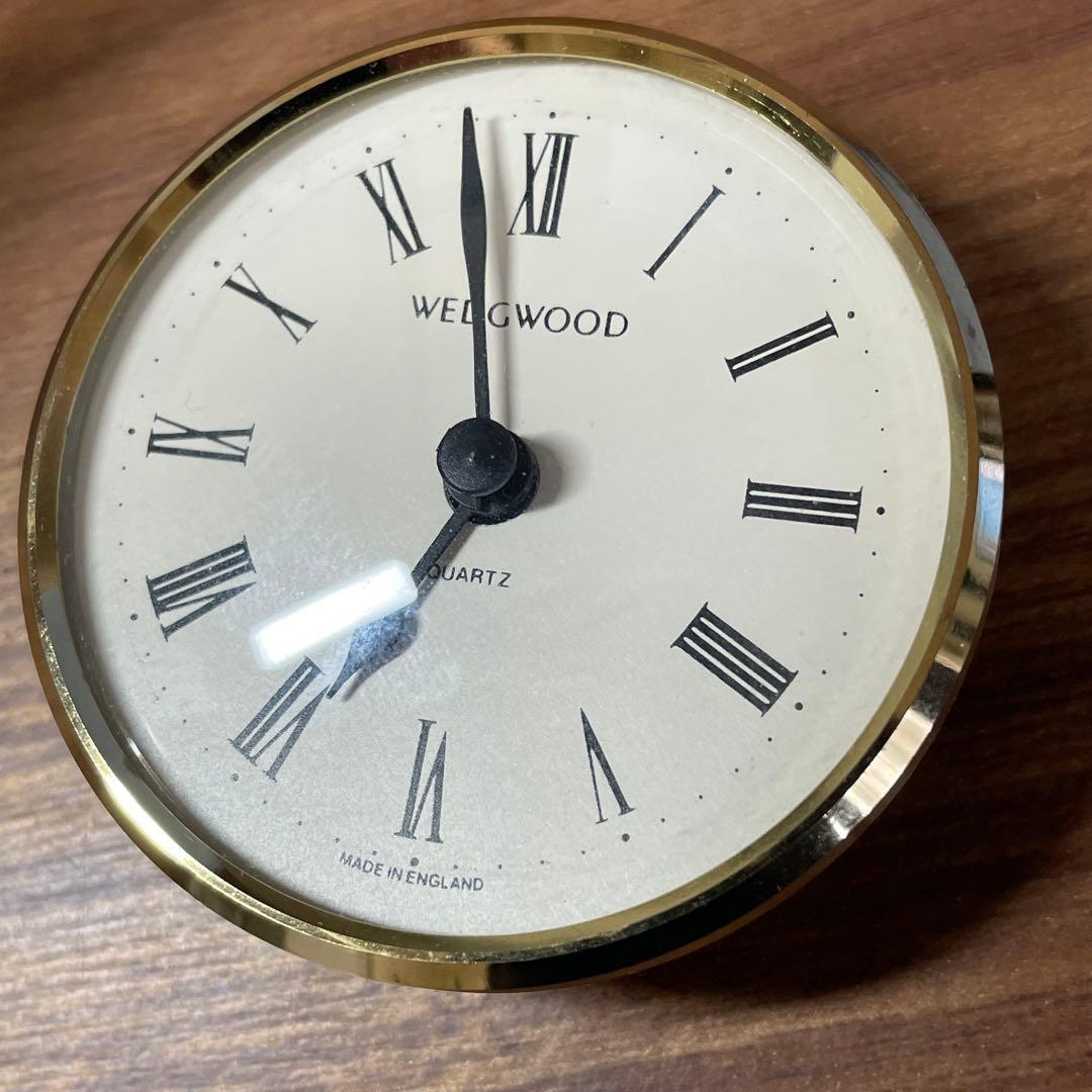 【廃盤】ウェッジウッド コーヌコピア マントルクロック 置時計 英国製