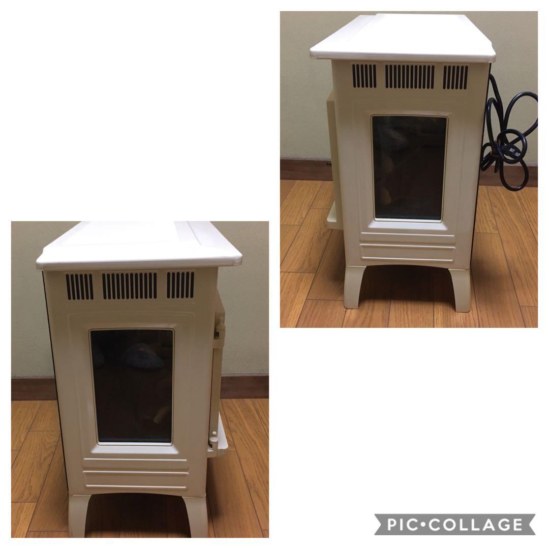 QVCジャパン 暖炉型電気温風機 す暖炉型ヒーター DFI-5010-04