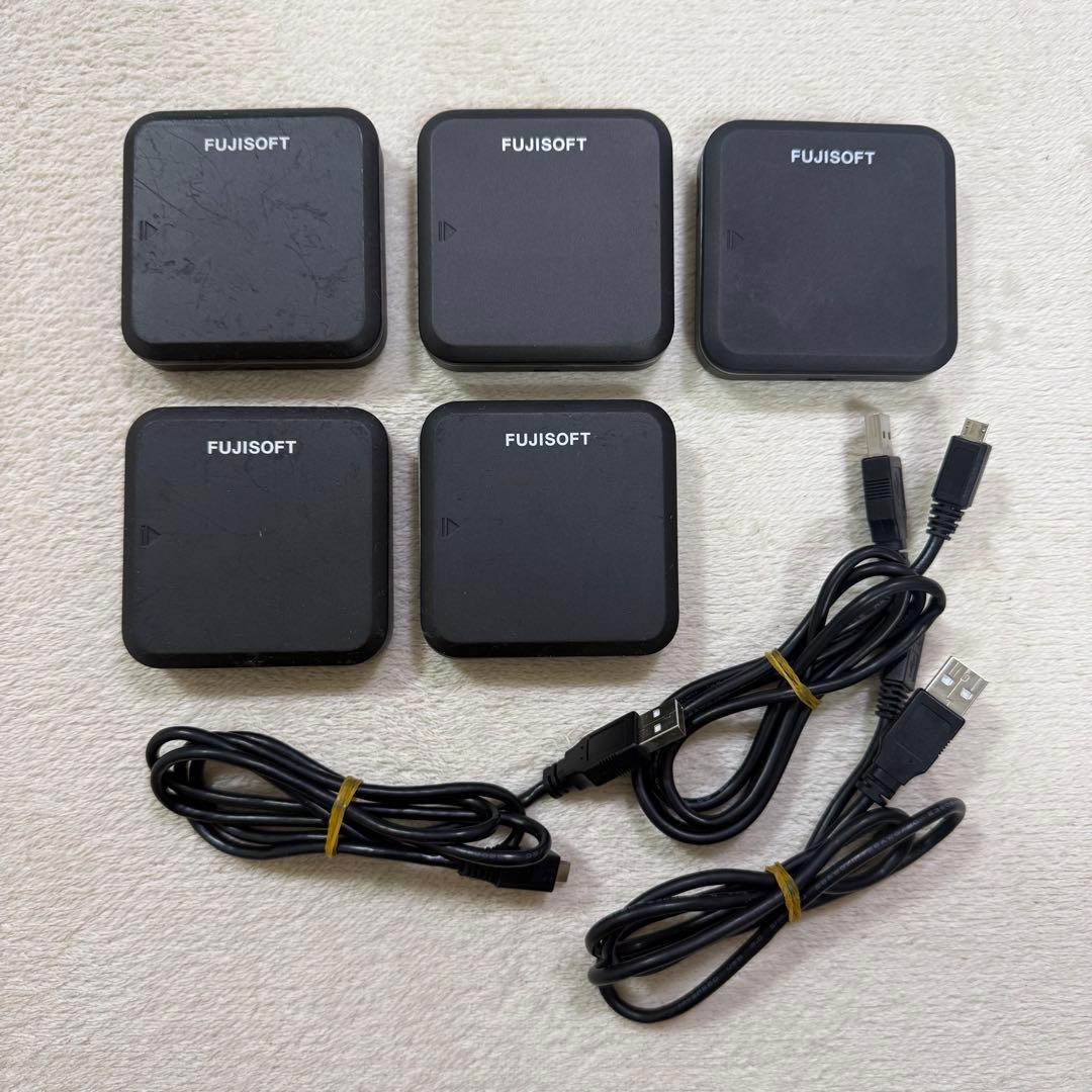 【動作確認済】富士ソフトFS030W SIMフリーWiFiルーター(5台セット)