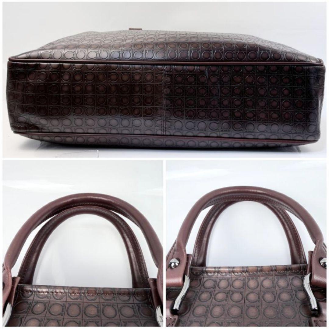 【未使用品・最高級品】サルヴァトーレ・フェラガモ 　ビジネスバッグ