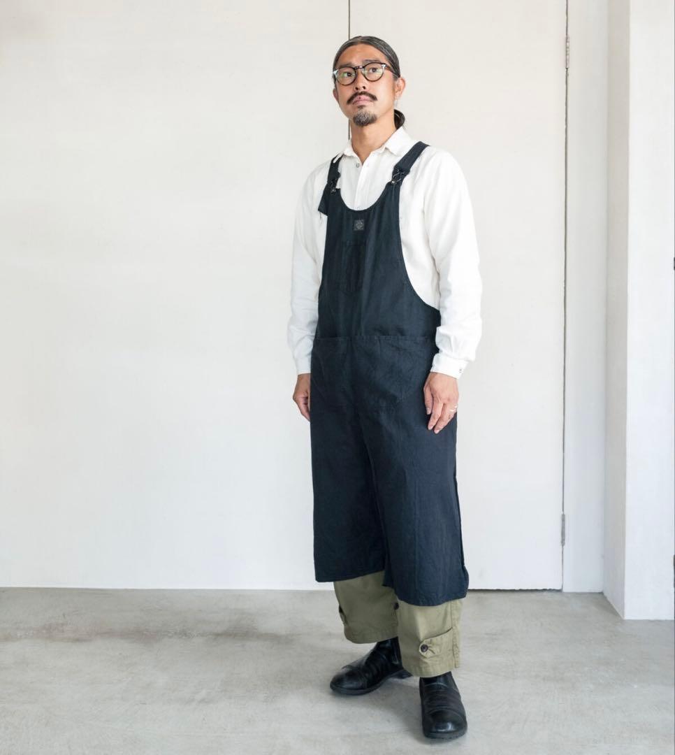POST Apron ポストオーバーオールズ post O'Alls エプロン