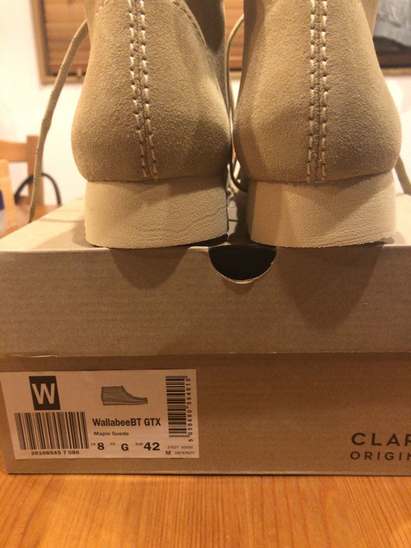 新品未使用試着のみ❗️CLARKS Wallabee GTXワラビー ゴアテックス