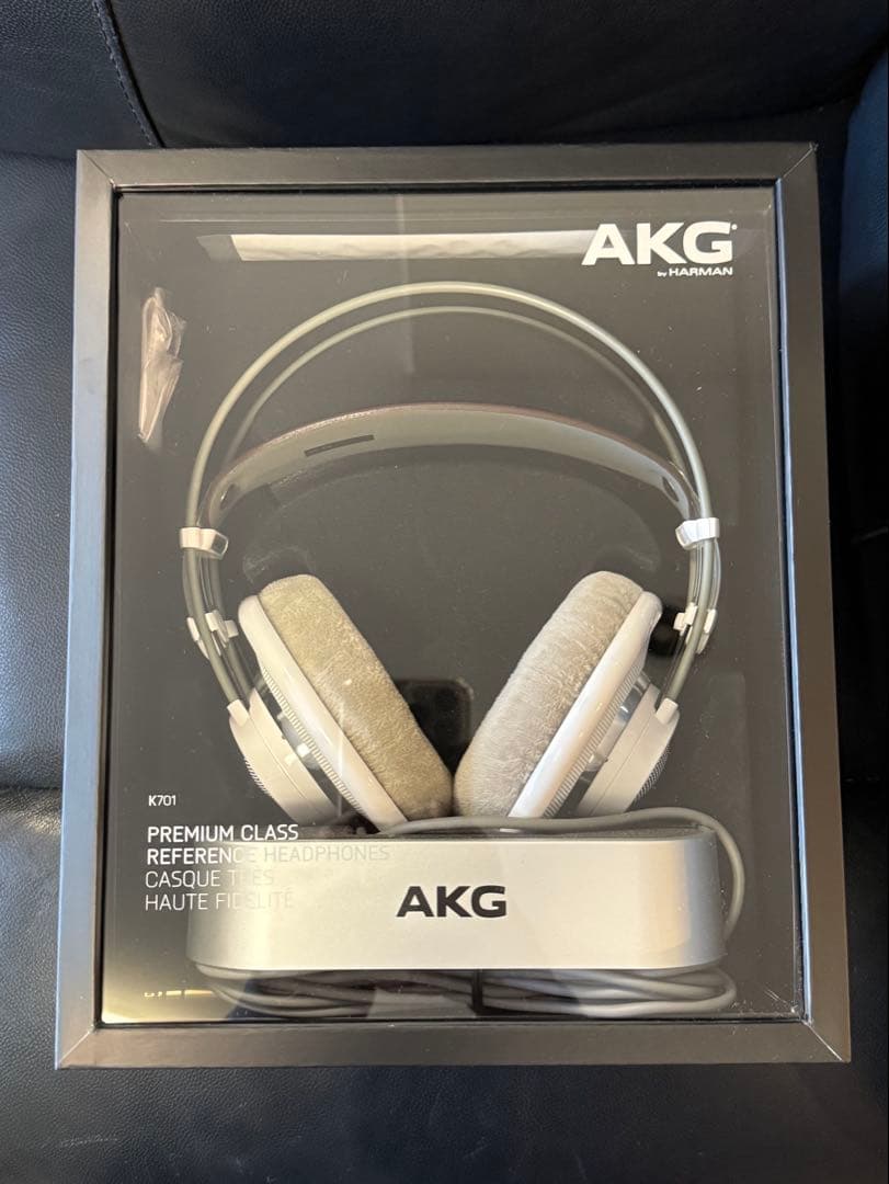 美品AKG K701-Y3プレミアムクラスヘッドフォン