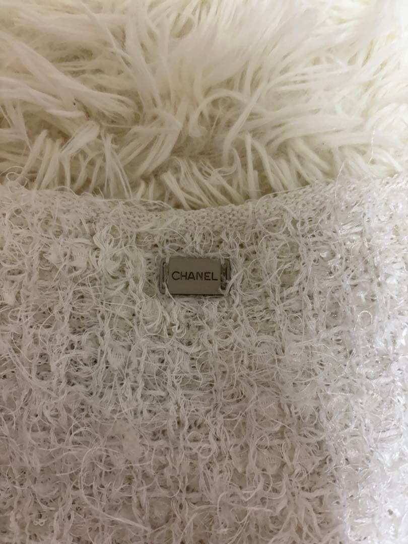 CHANEL キャミソール サイズ40 ホワイト