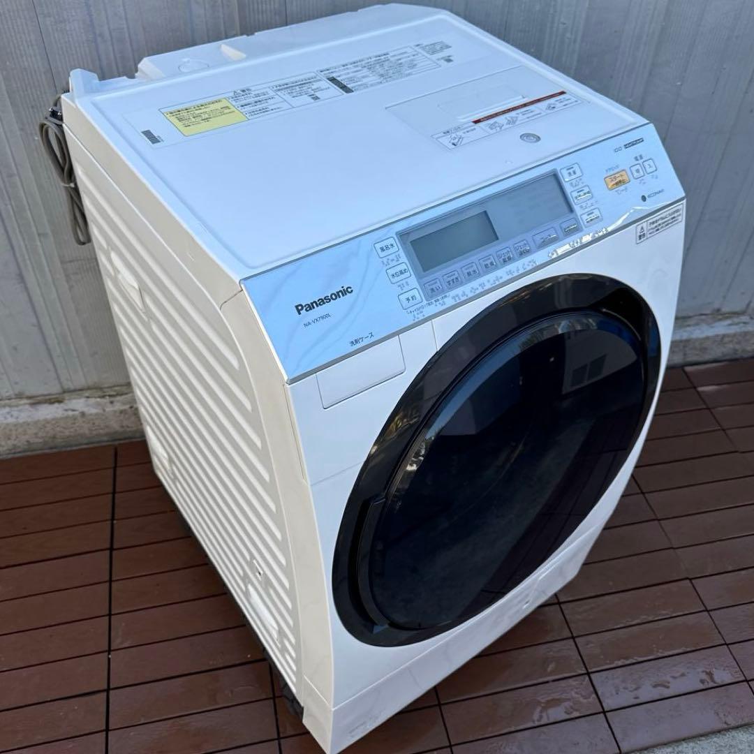 美品 Panasonic 2019年製 ドラム式洗濯乾燥10.0kg/6.0kg