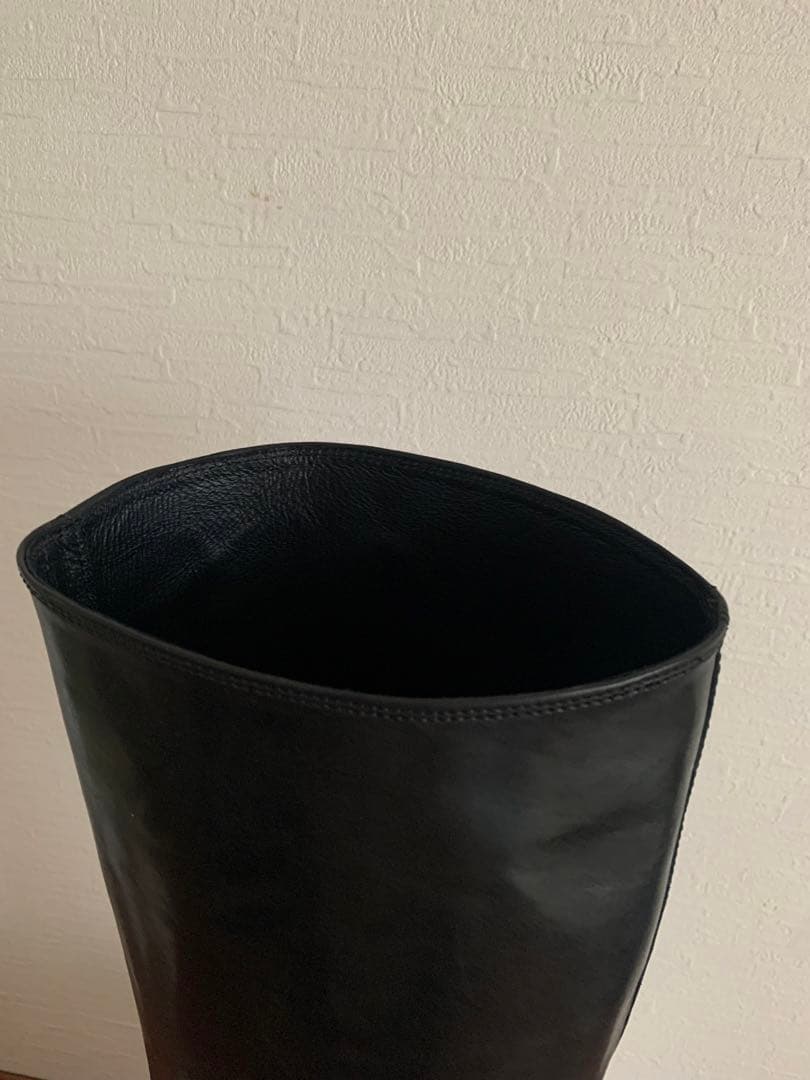 ロングブーツ　ジョッキブーツ　24cm 本革