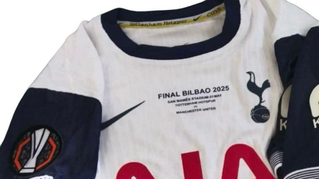 ソン フンミン トッテナムヨーロッパリーグファリナルユニフォーム