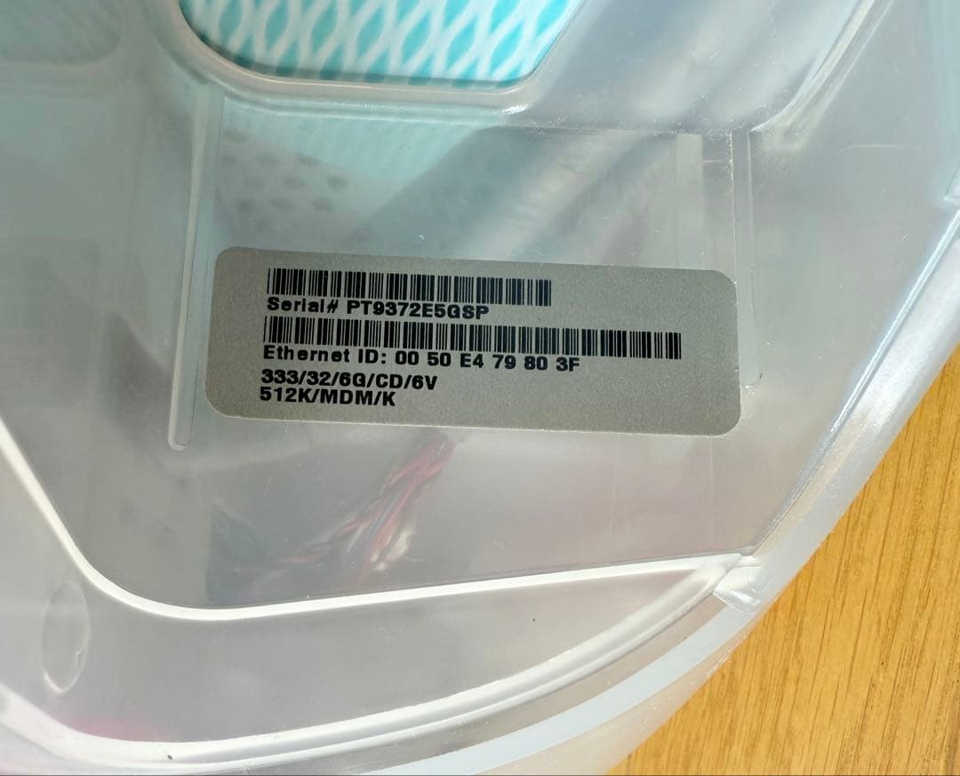 Apple iMac G3 333MHz ストローベリー