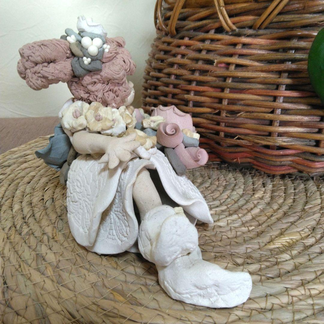 【SALE】笠間焼 陶芸 小林一富美作 森の妖精 ウエディング♡