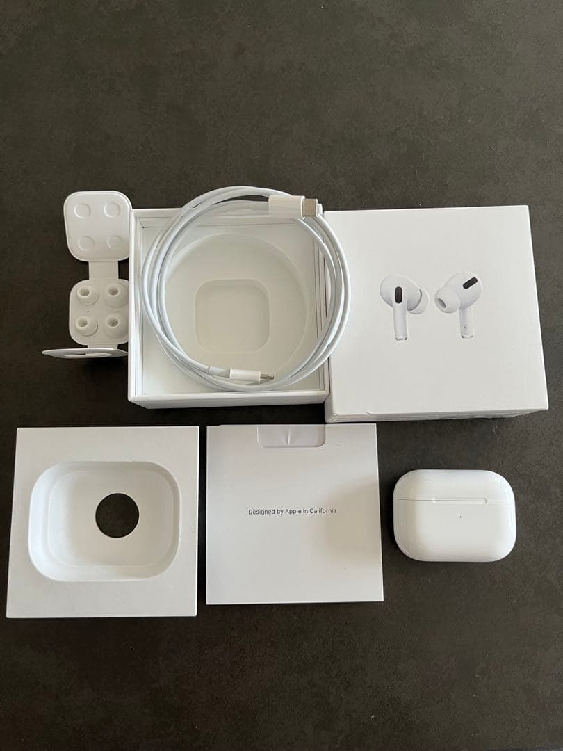 AirPods Pro 1　本体 ホワイト 充電ケース付き