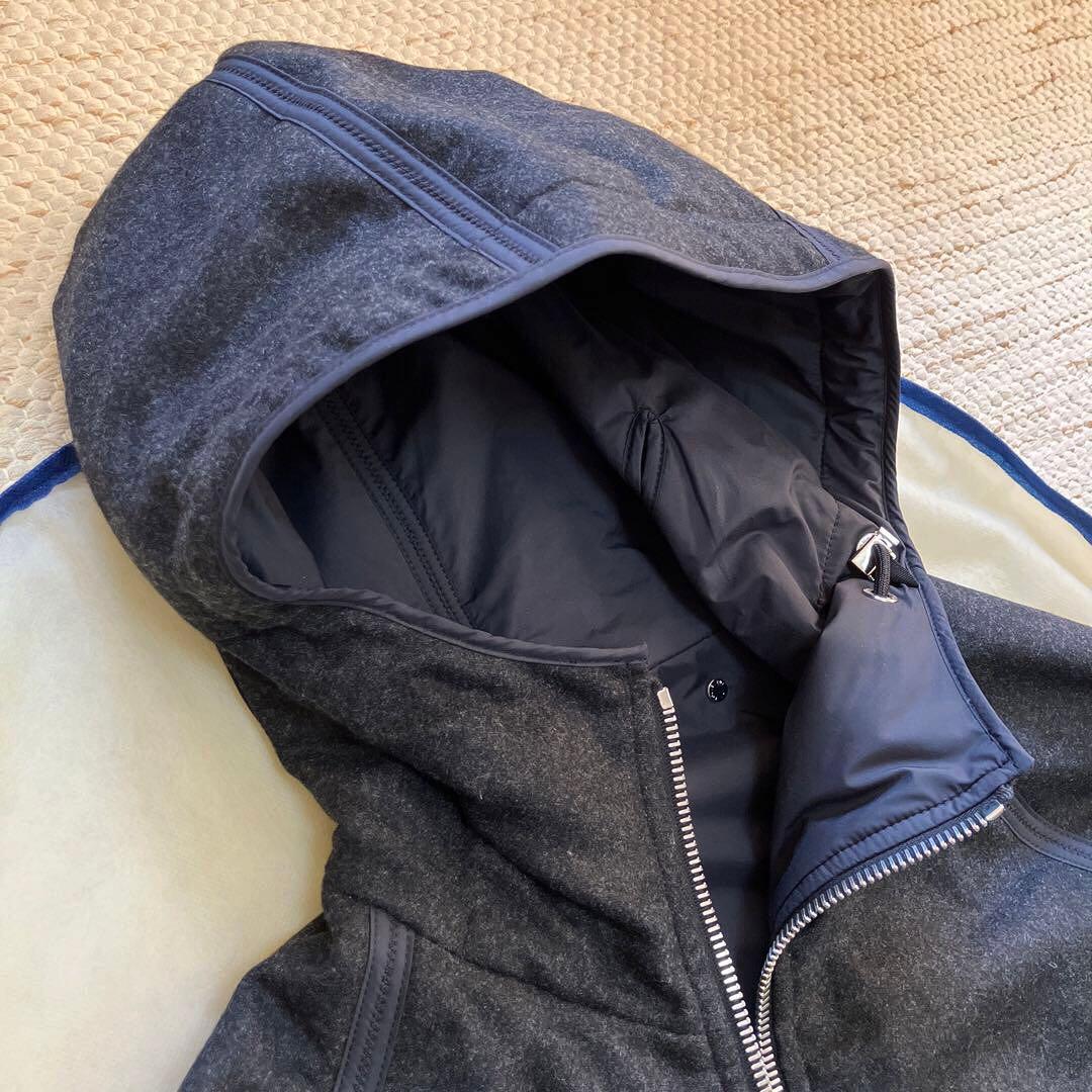 LOUIS VUITTON キムジョーンズ カシミア リバーシブル モッズコート