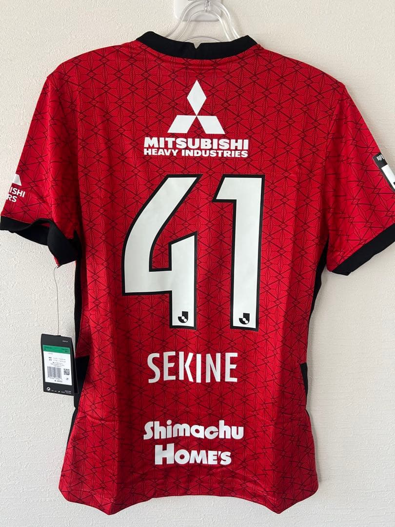 ☆送料無料☆NIKE(ナイキ)浦和レッズ2021年ホームユニフォーム☆関根貴大☆