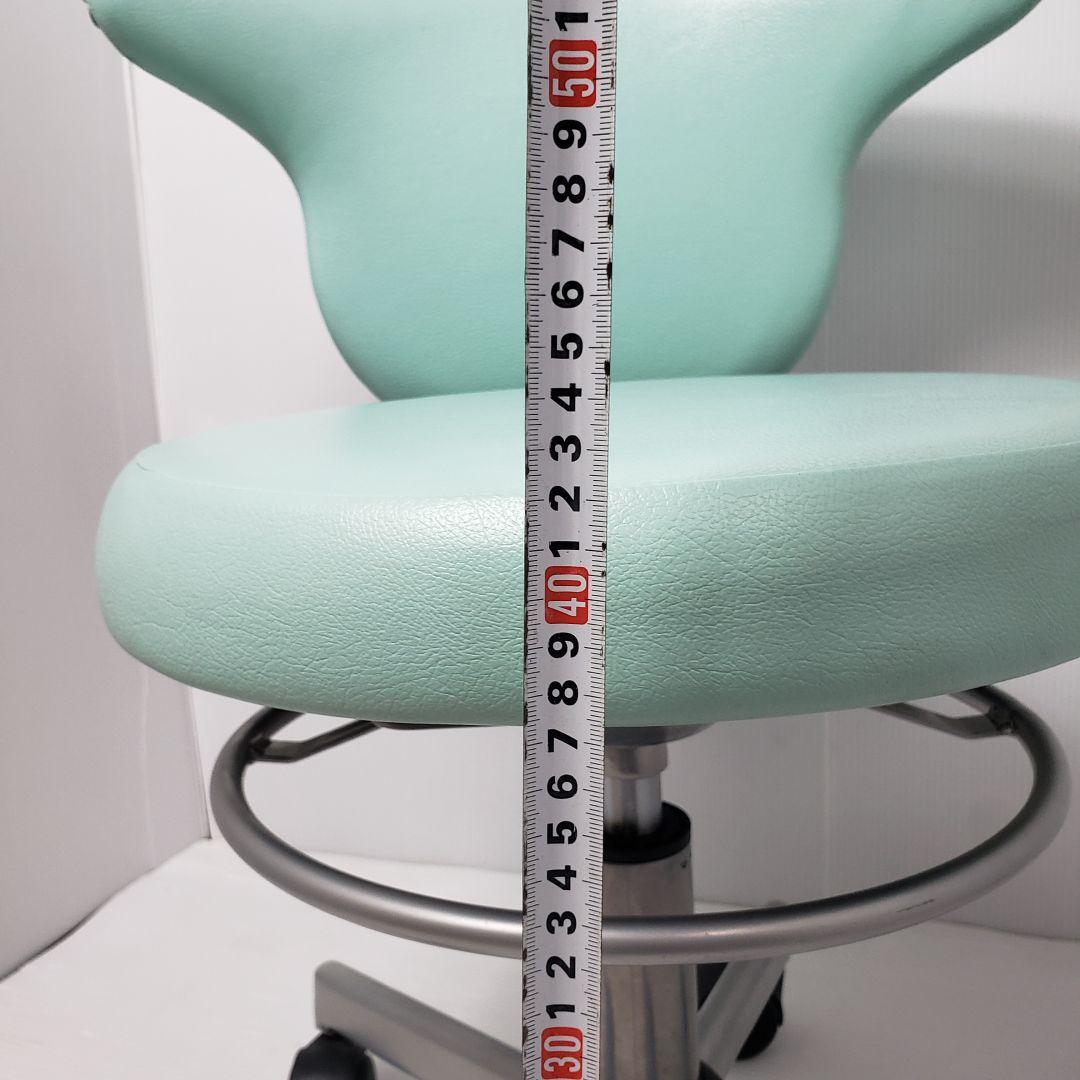 ③病院ドクター用丸椅子　藤沢工業　ACS700LBL　オフィースチェア　送料込み