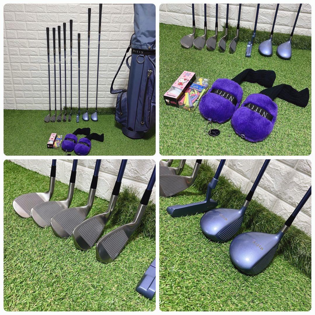 極美品 これからゴルフを始める方にオススメ レディースゴルフクラブ8本セット