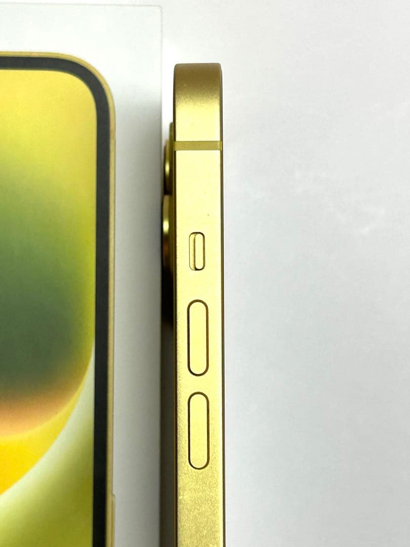 【超美品】iPhone 14 128GB イエロー SIMフリー 箱付き