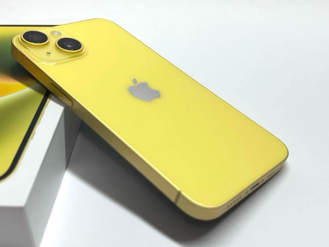 【超美品】iPhone 14 128GB イエロー SIMフリー 箱付き