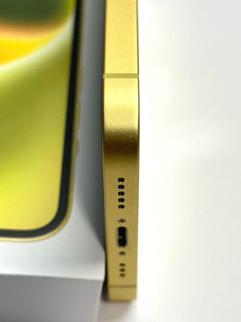 【超美品】iPhone 14 128GB イエロー SIMフリー 箱付き