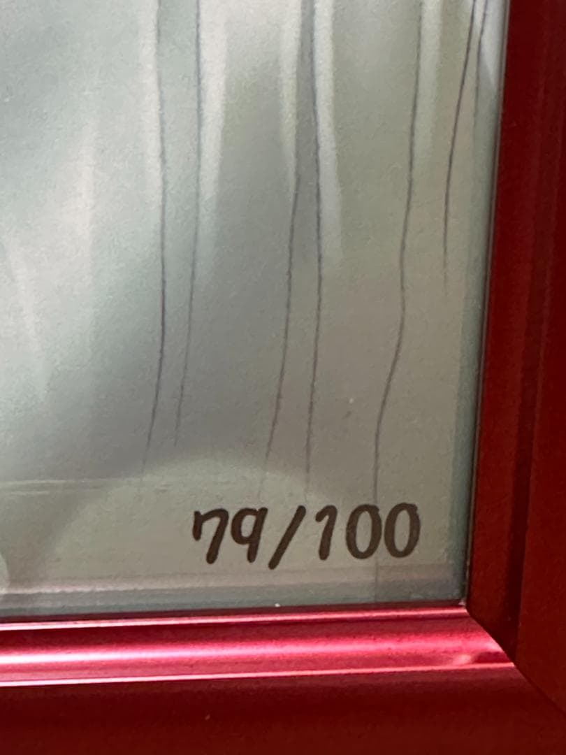 【和泉つばす】限定額装複製原画 シリアルNo. 79/100