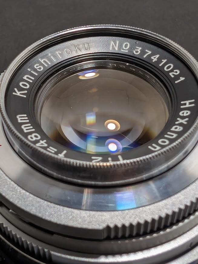 KONICA ⅢA 48mm F/2 レンズ レンジファインダーフィルムカメラ