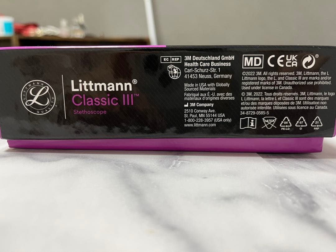 Littmann Classic III プラム　聴診器
