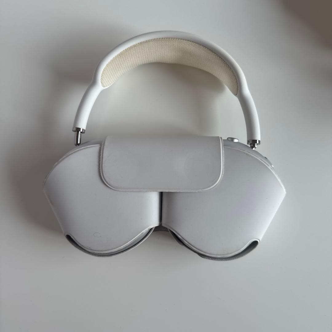 AirPods Pro Maxワイヤレスヘッドホン シルバー ホワイト